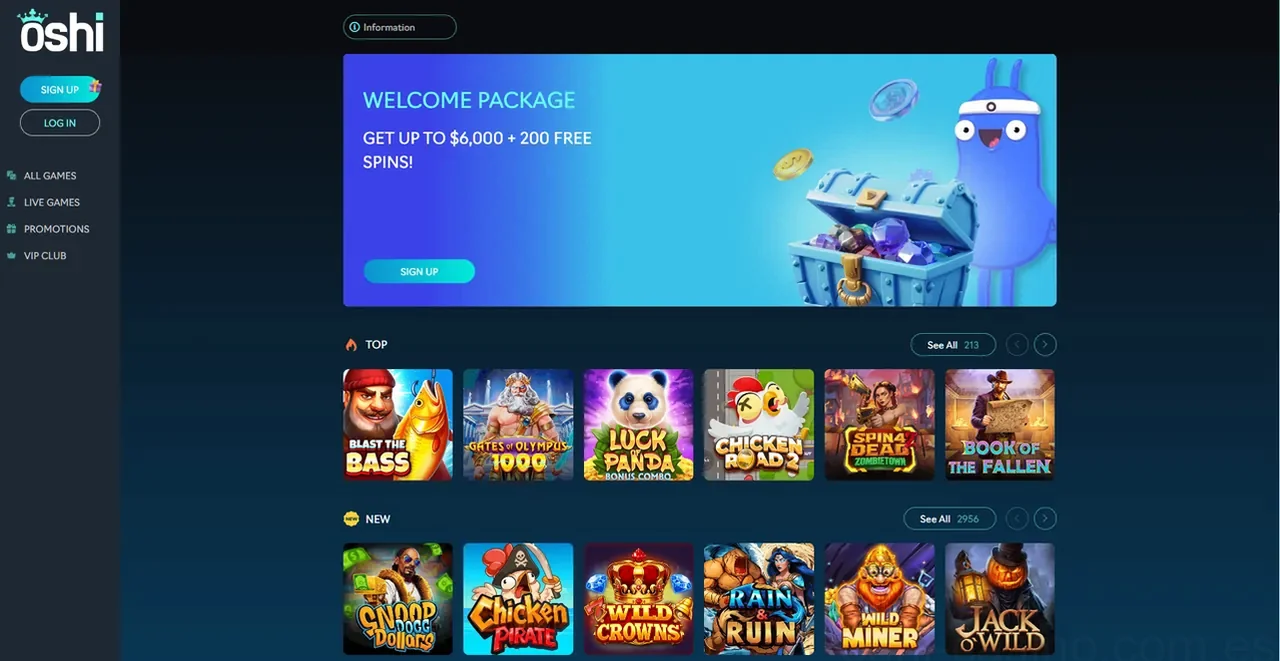 Oshi Casino Casino